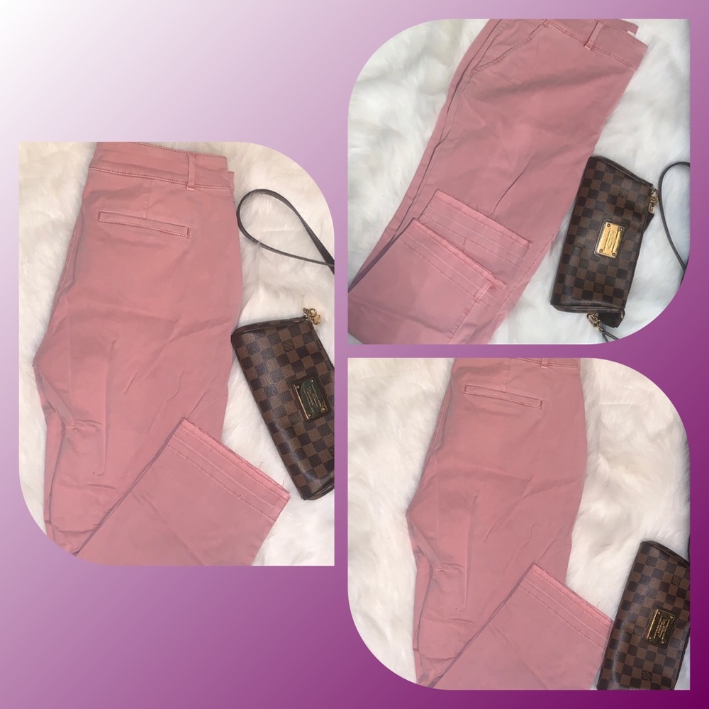 👚🎀PINK GIRLFRIEND LOFT CAPRI JEANS 👖!!!💰